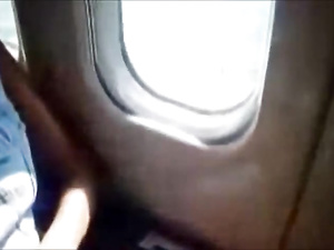 Masturbating In Airplane