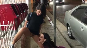 Girls Drinking Each Others Pee In Public