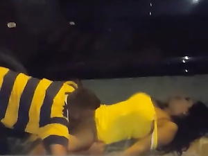 Caught Eating Pussy In The Street